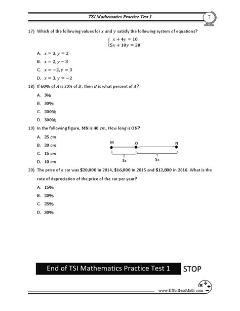 is the tsi math test hard|tsi math practice test pdf.